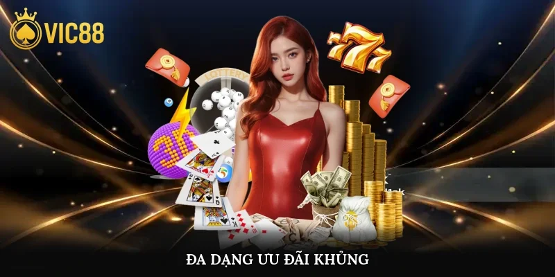 Đa dạng ưu đãi khủng