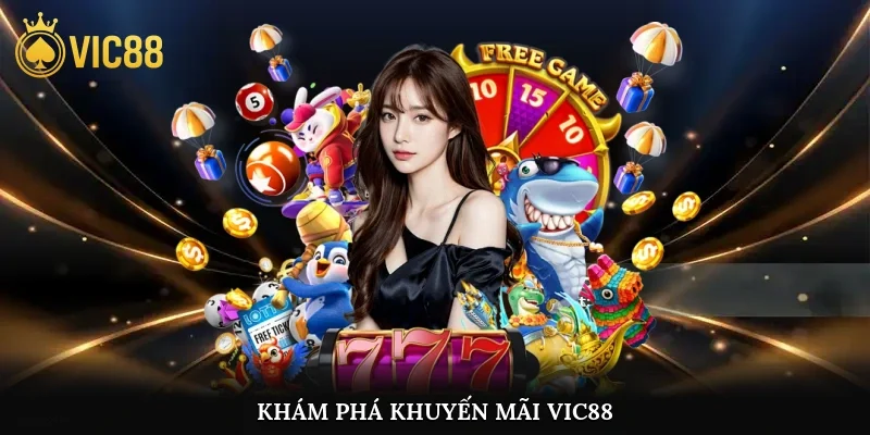 Khám phá khuyến mãi vic88